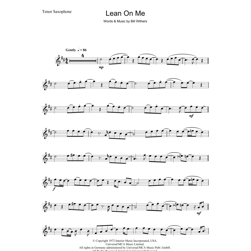 Lean On Me