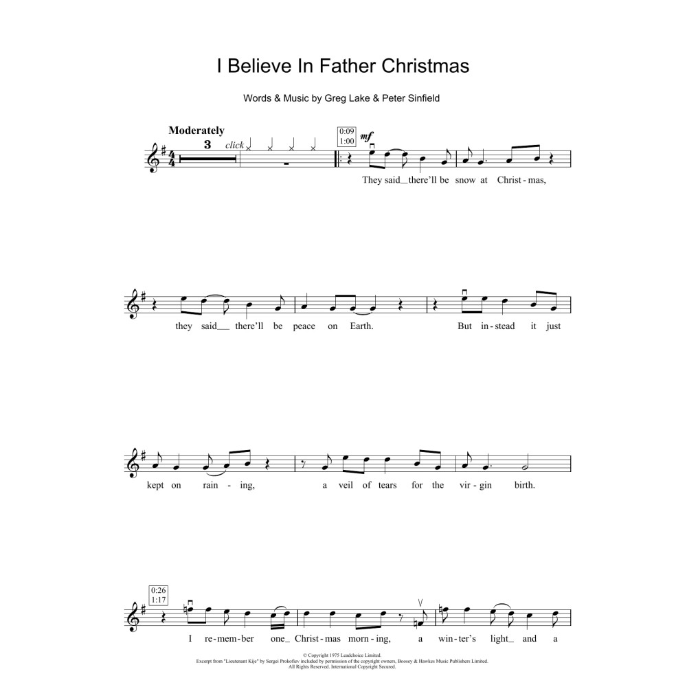 I Believe In Father Christmas