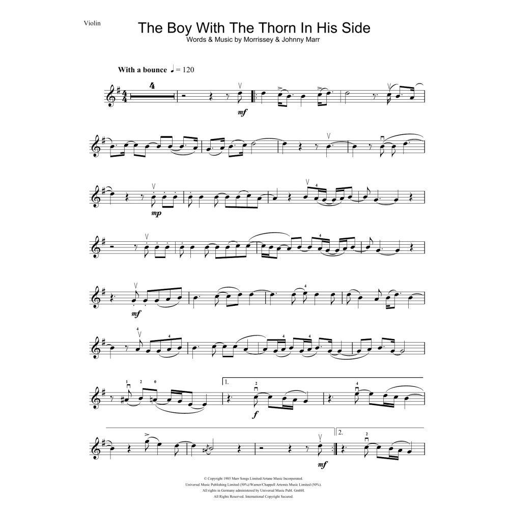 The Boy With The Thorn In His Side