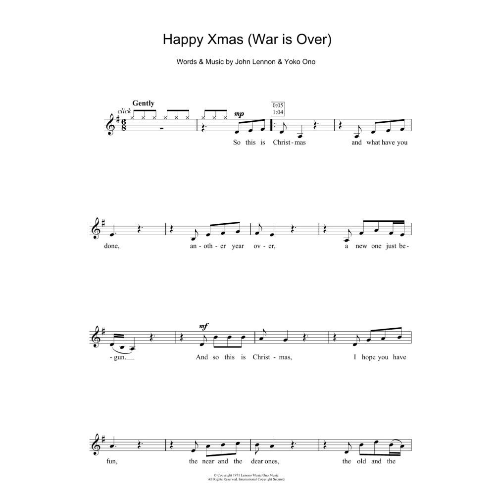 Happy Xmas (War Is Over)