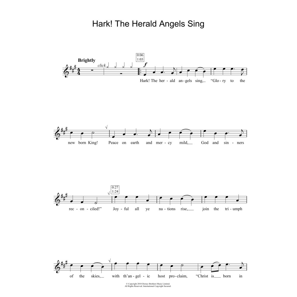 Hark! The Herald Angels Sing