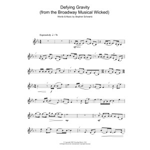 Defying Gravity (from Wicked)