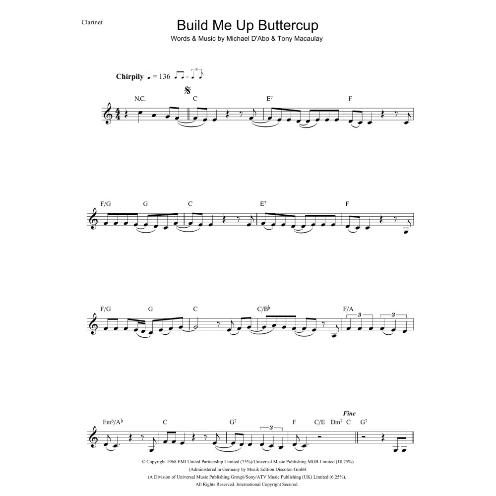 Build Me Up Buttercup