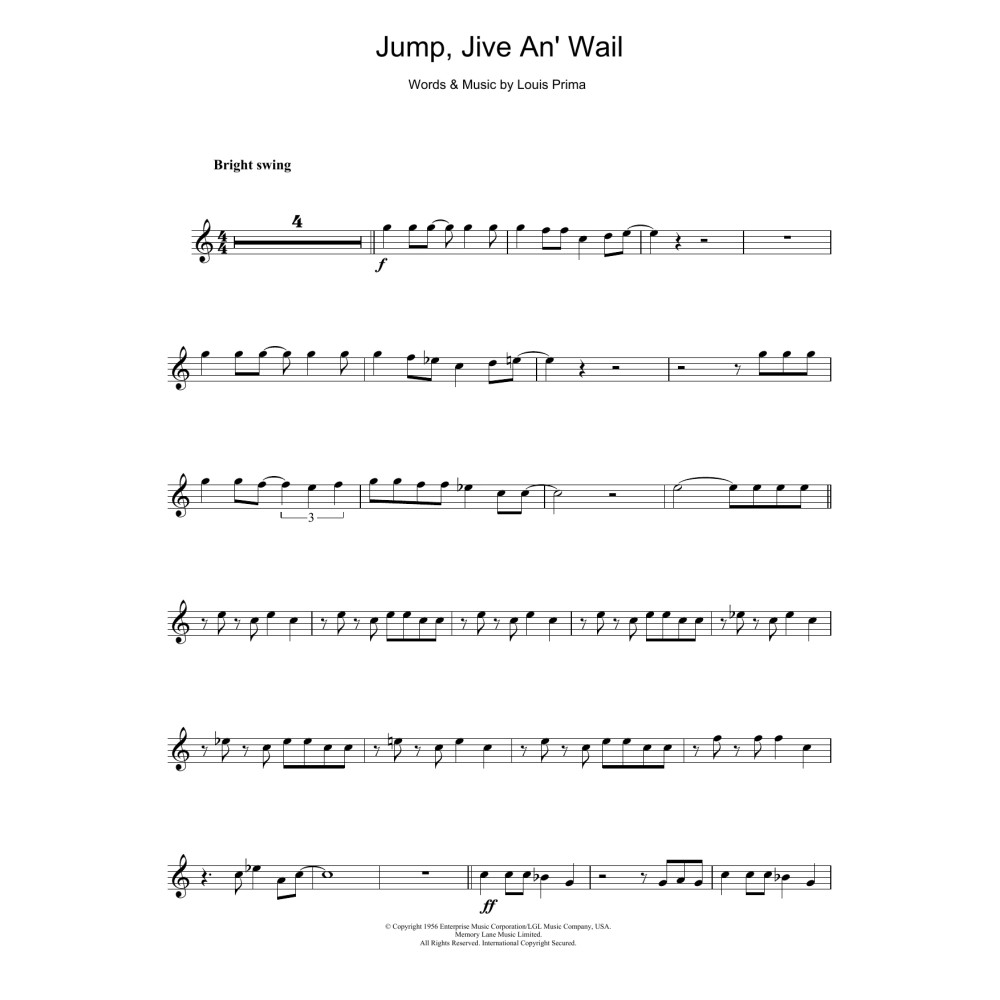 Jump, Jive An' Wail