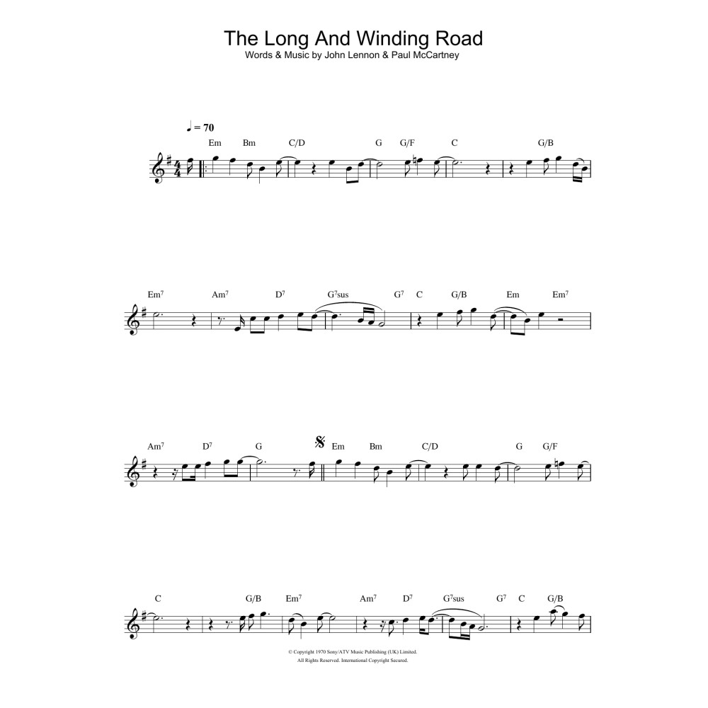 The Long And Winding Road