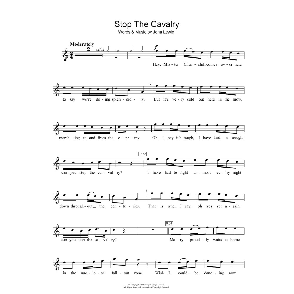 Stop The Cavalry