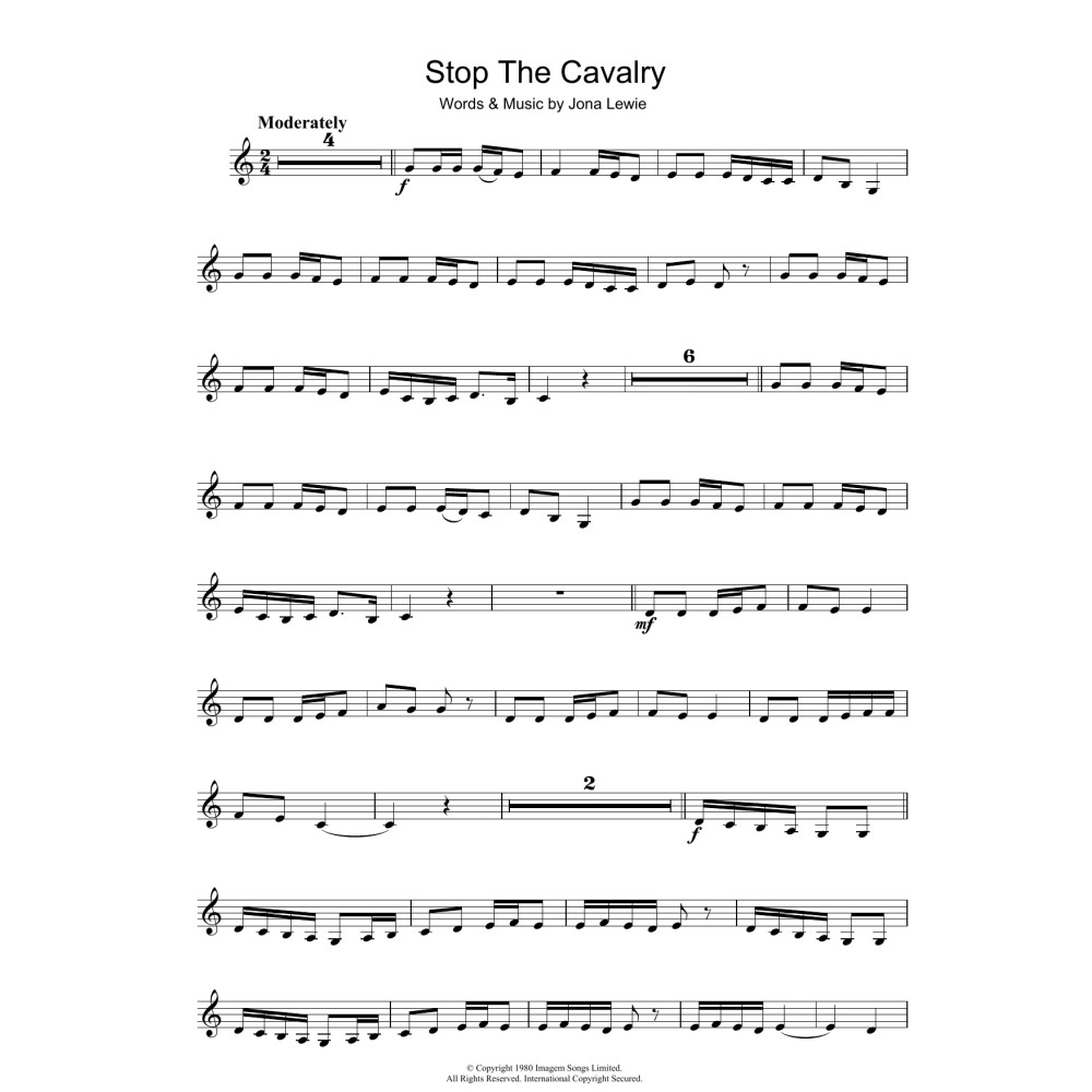 Stop The Cavalry