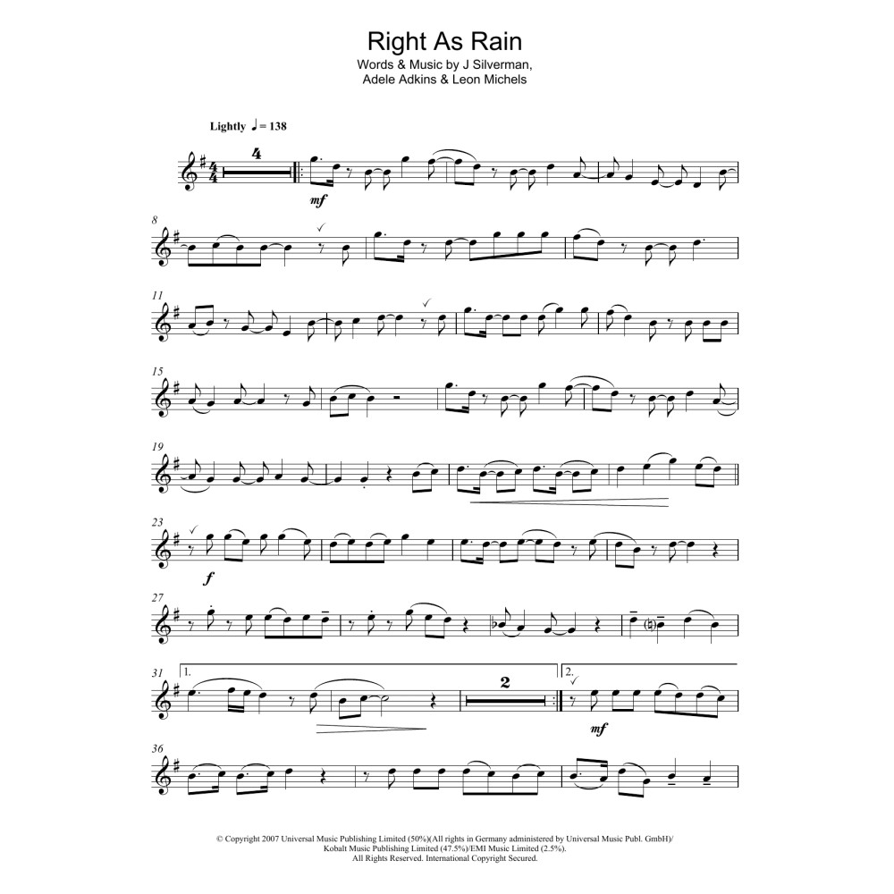 Right As Rain