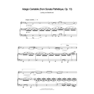Adagio Cantabile from Sonate Pathetique Op.13, Theme from the Second Movement