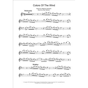 Colors Of The Wind (from Pocahontas)