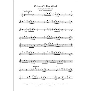 Colors Of The Wind (from Pocahontas)