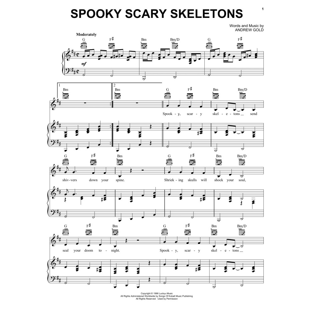 Spooky Scary Skeletons