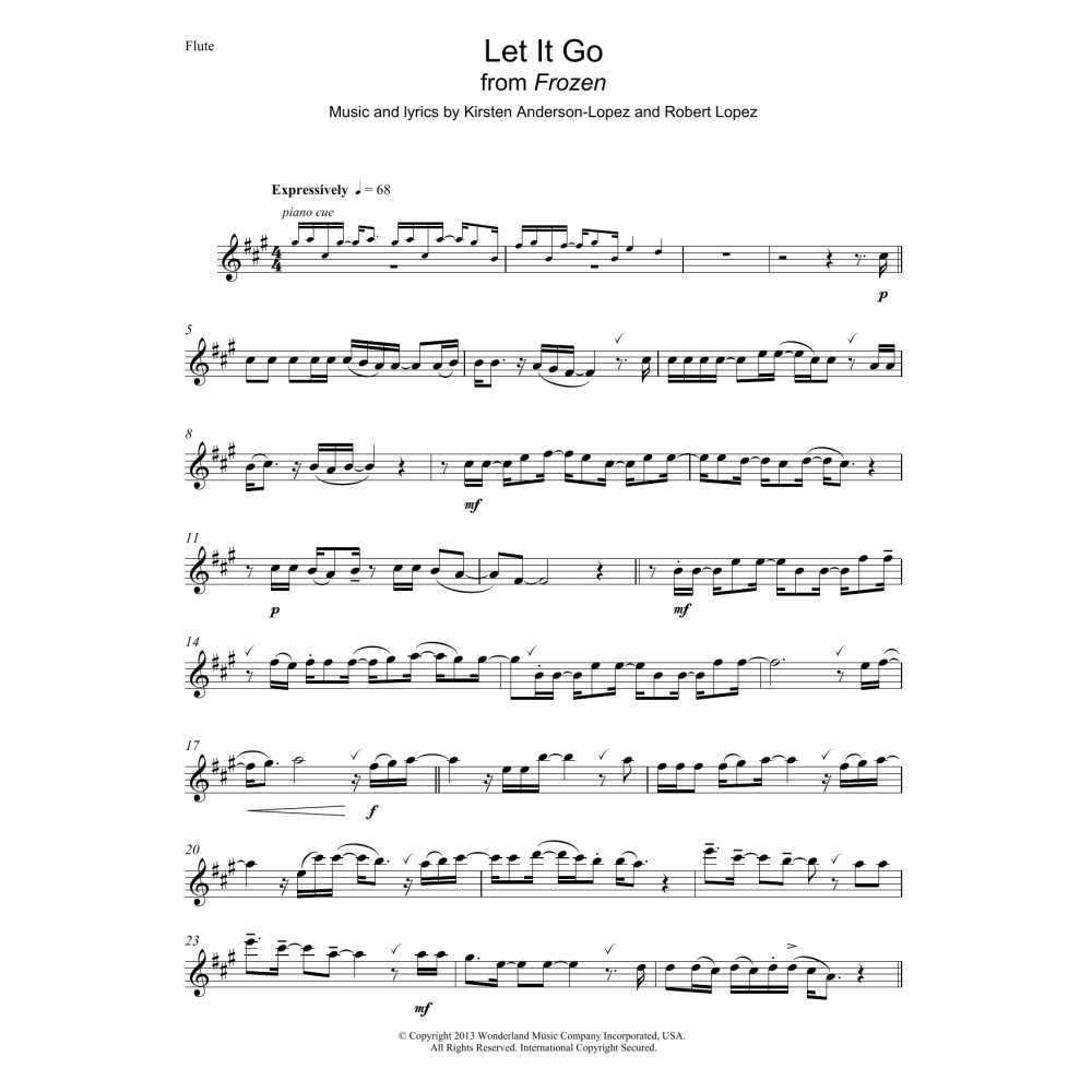 Let It Go (from Frozen)