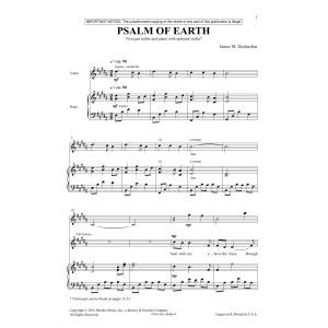 Psalm Of Earth