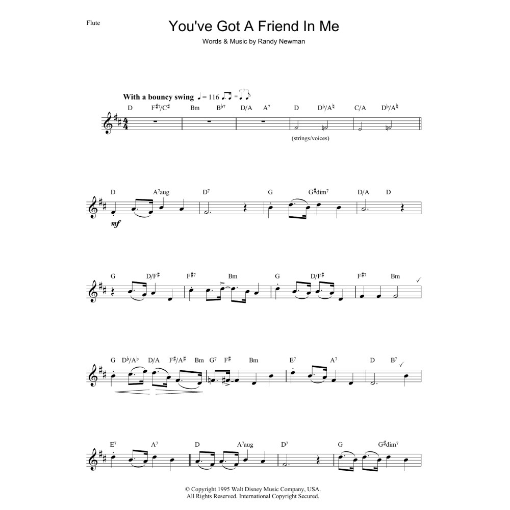 You've Got A Friend In Me (from Toy Story)
