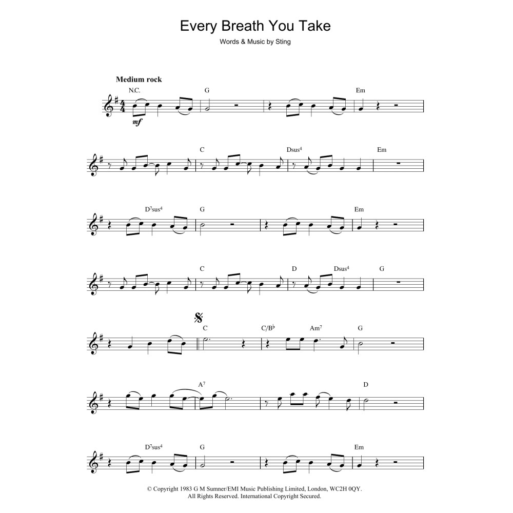 Every Breath You Take