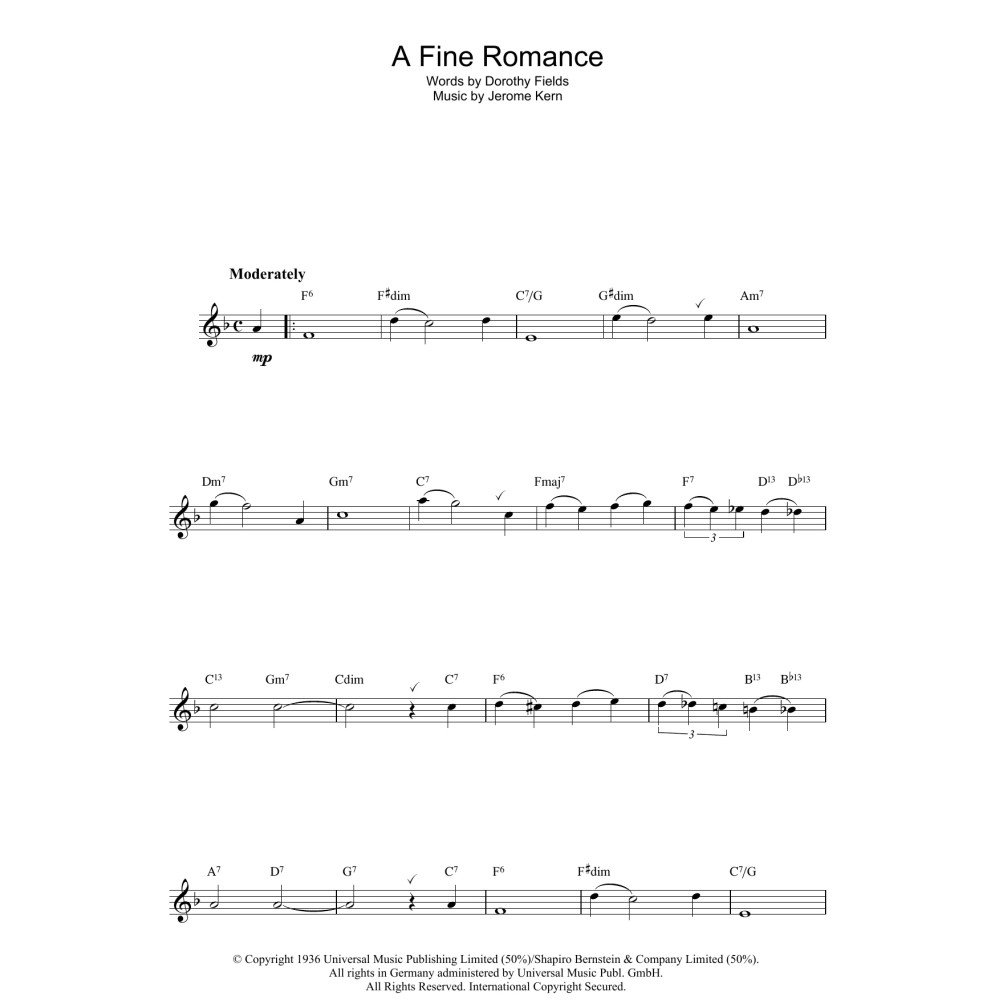 A Fine Romance