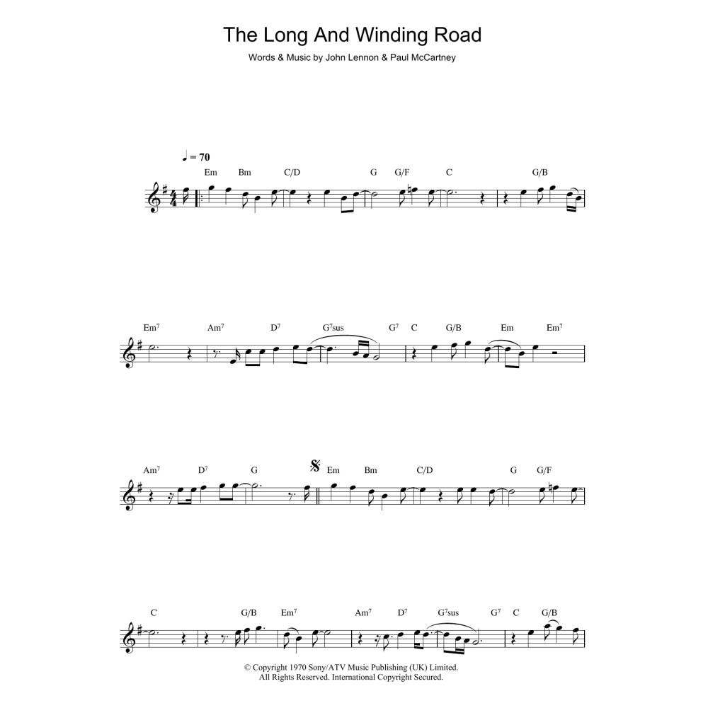 The Long And Winding Road