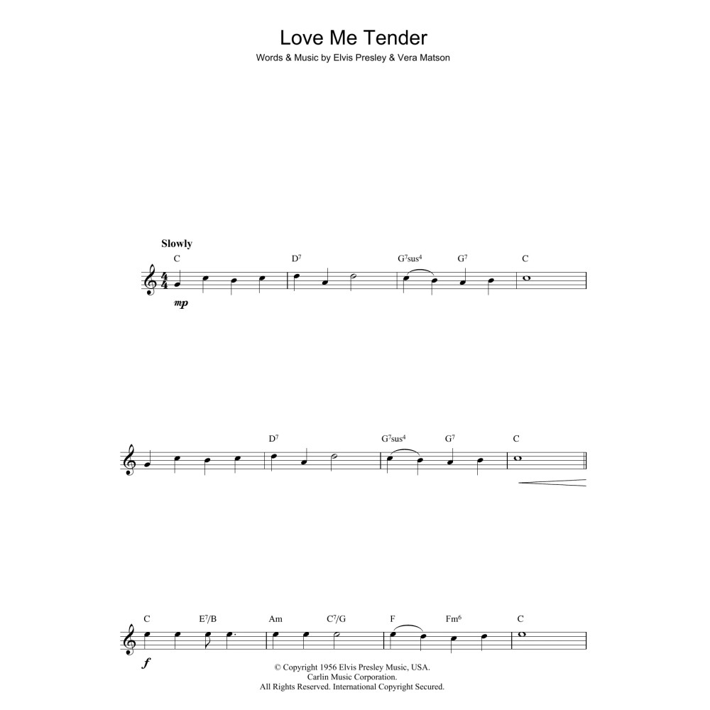Love Me Tender