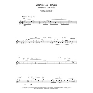 Where Do I Begin (theme from Love Story)