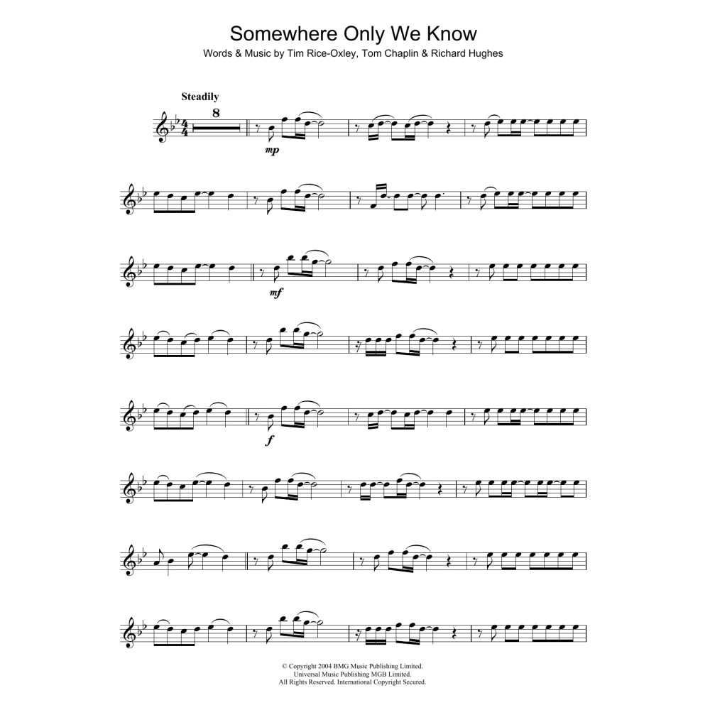 Somewhere Only We Know