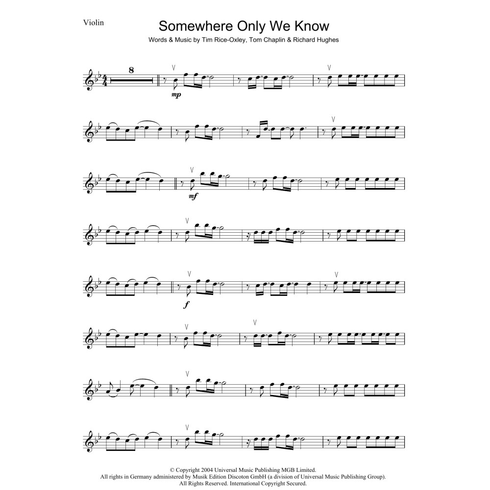 Somewhere Only We Know