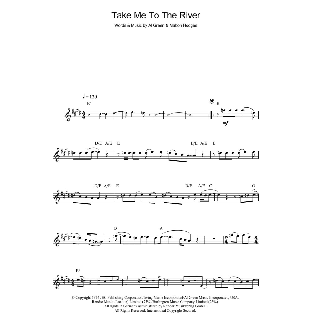 Take Me To The River