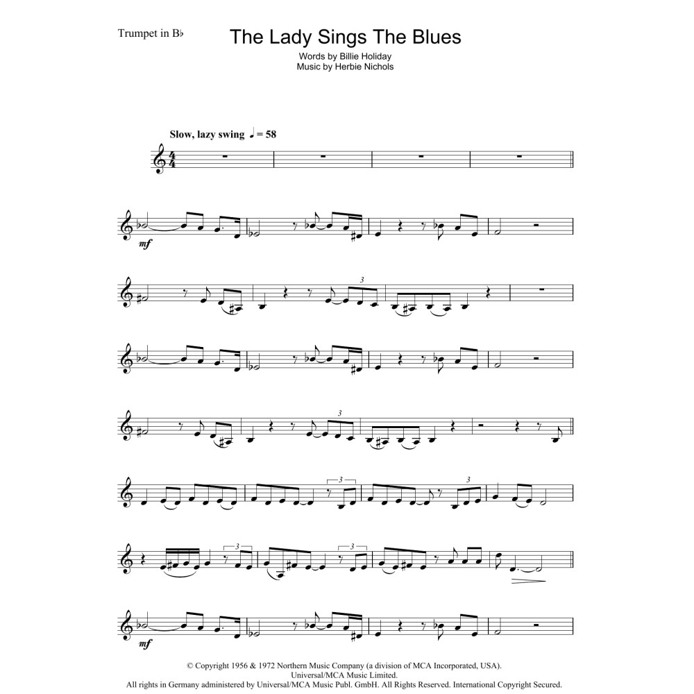 The Lady Sings The Blues