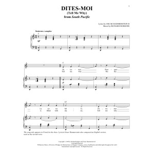 Dites-Moi (Tell Me Why)