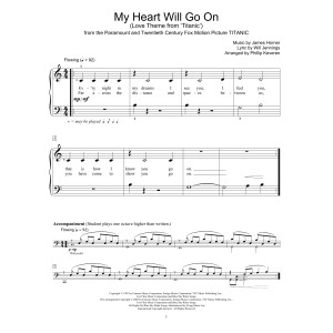 My Heart Will Go On (Love Theme from Titanic) (arr. Phillip Keveren)