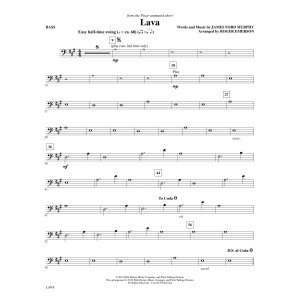 Lava (from Lava) (arr. Roger Emerson) - Bass