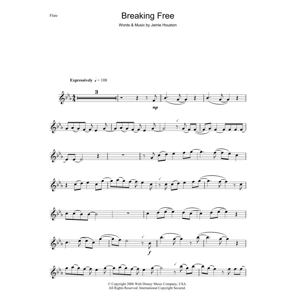 Breaking Free (from High School Musical)