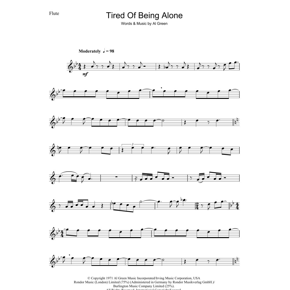 Tired Of Being Alone