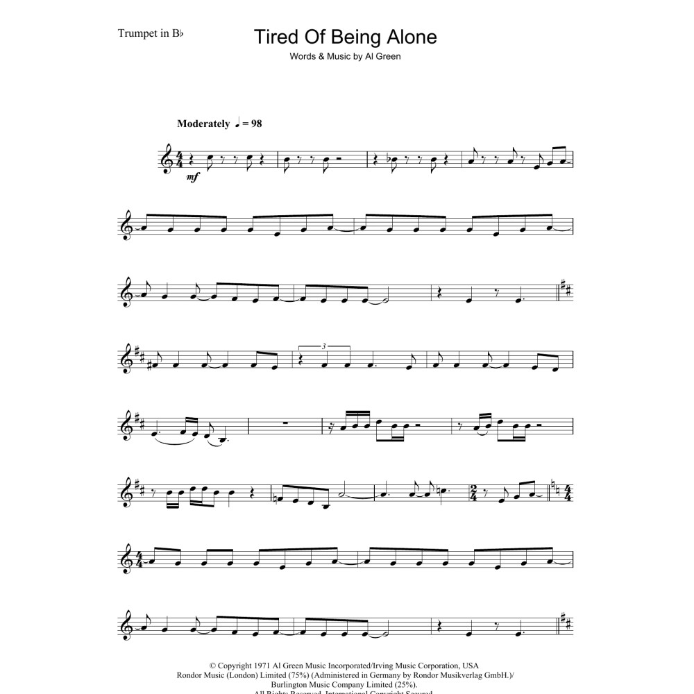 Tired Of Being Alone