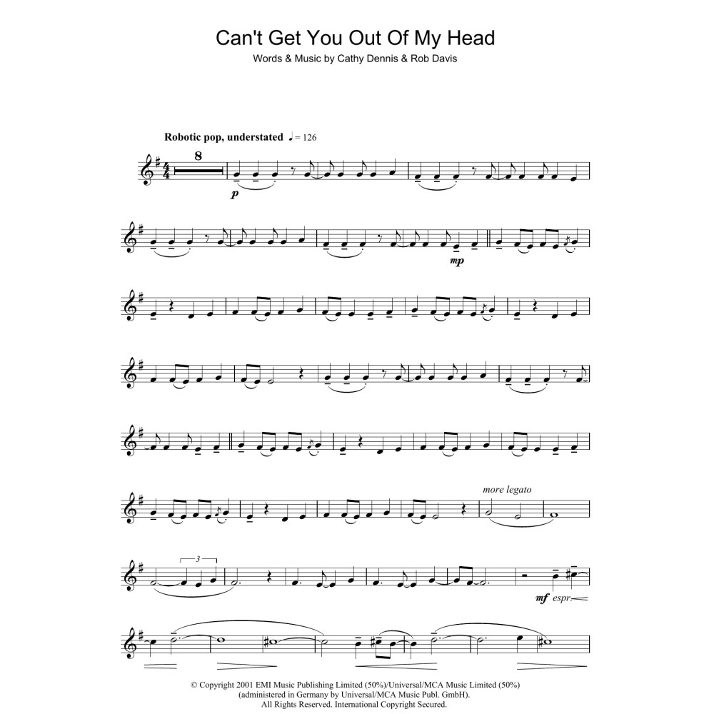 Can't Get You Out Of My Head