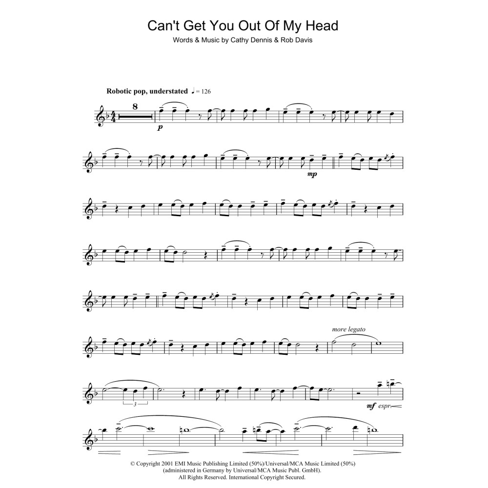 Can't Get You Out Of My Head