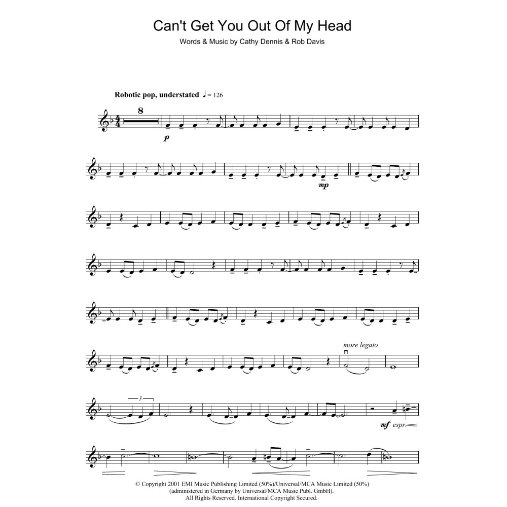 Can't Get You Out Of My Head