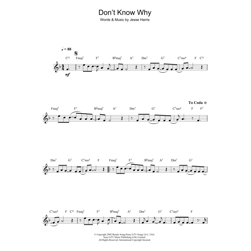 Don't Know Why