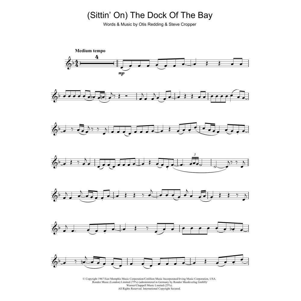 (Sittin' On) The Dock Of The Bay