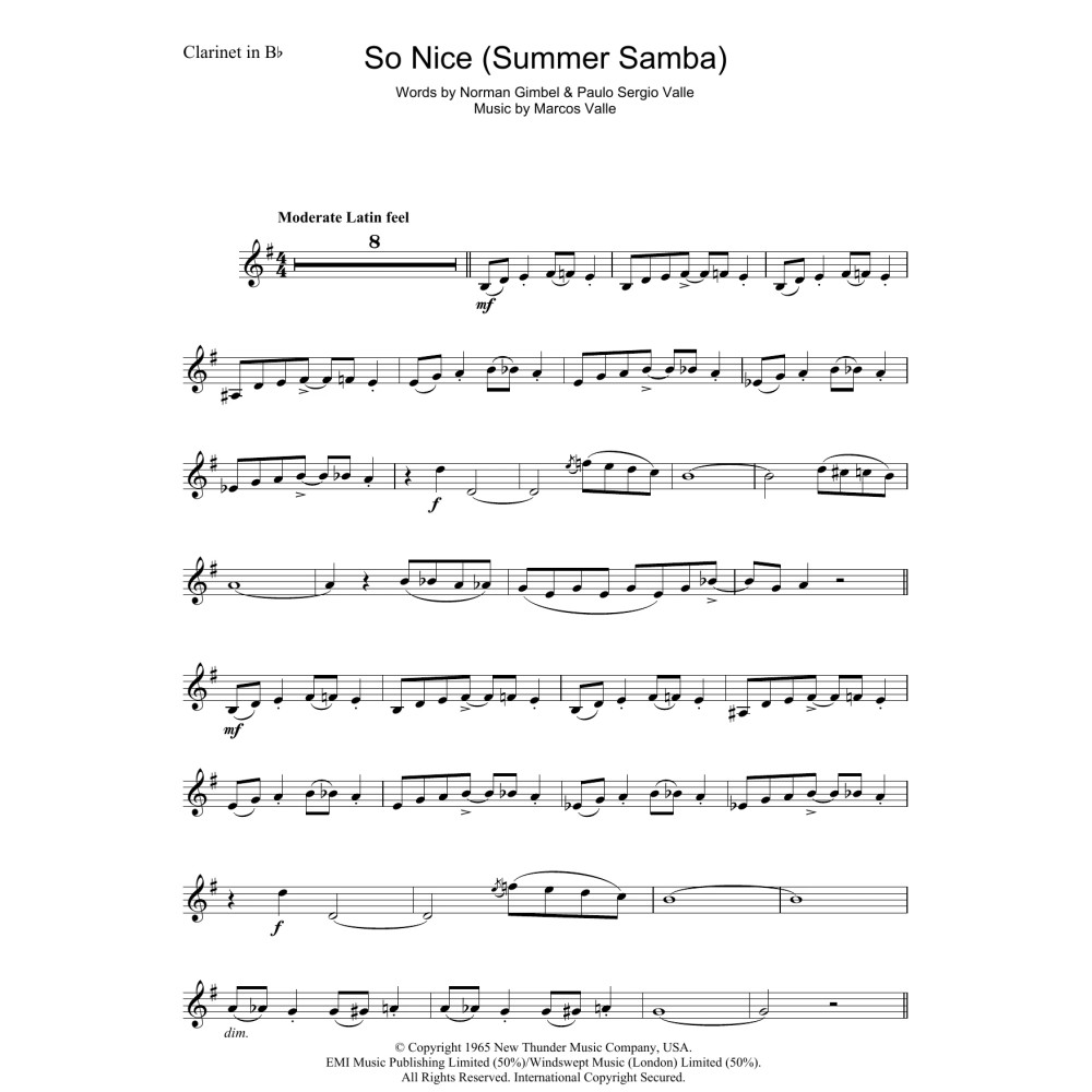 So Nice (Summer Samba)
