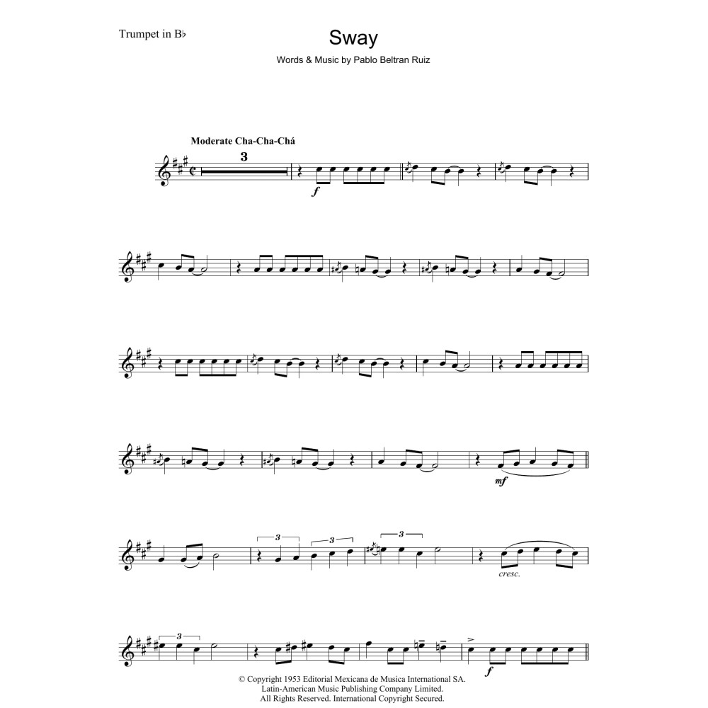 Sway (Quien Sera)