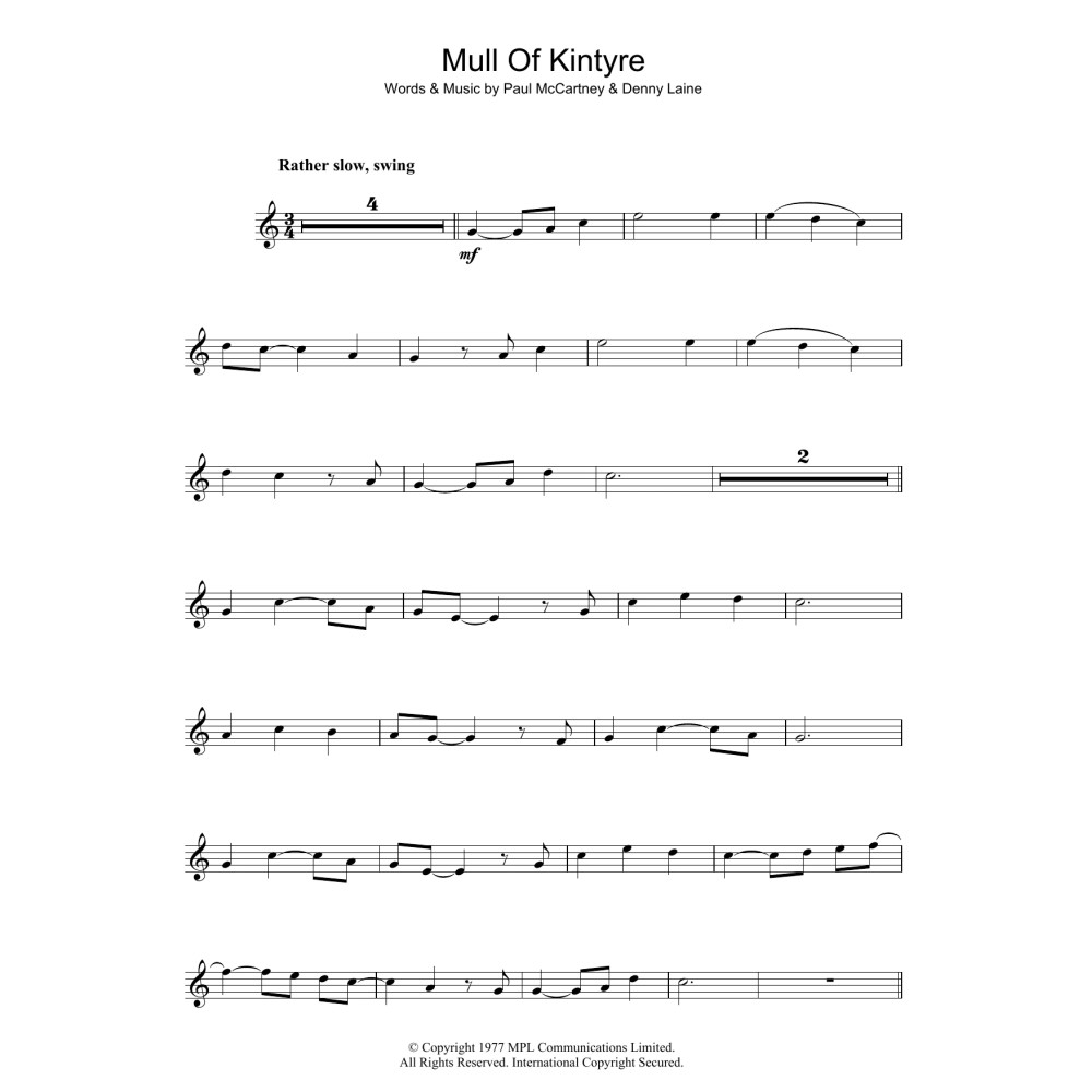 Mull Of Kintyre