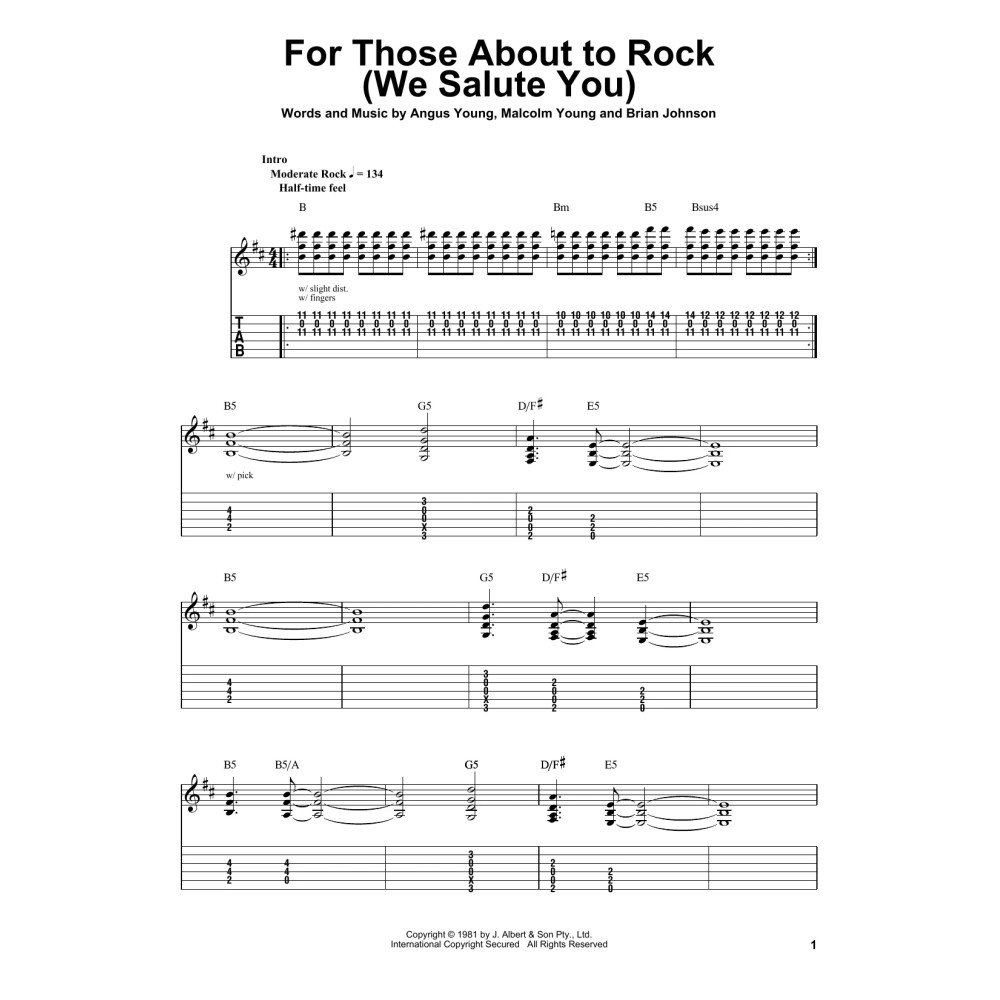 For Those About To Rock (We Salute You)