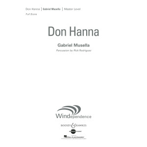 Don Hanna - Conductor Score (Full Score)