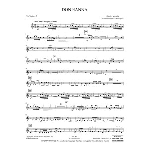 Don Hanna - Bb Clarinet 2