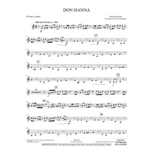 Don Hanna - Bb Bass Clarinet
