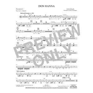Don Hanna - Percussion 4