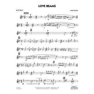 Love Beams - Alto Sax 2