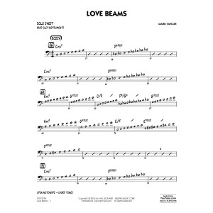 Love Beams - Bass Clef Solo Sheet