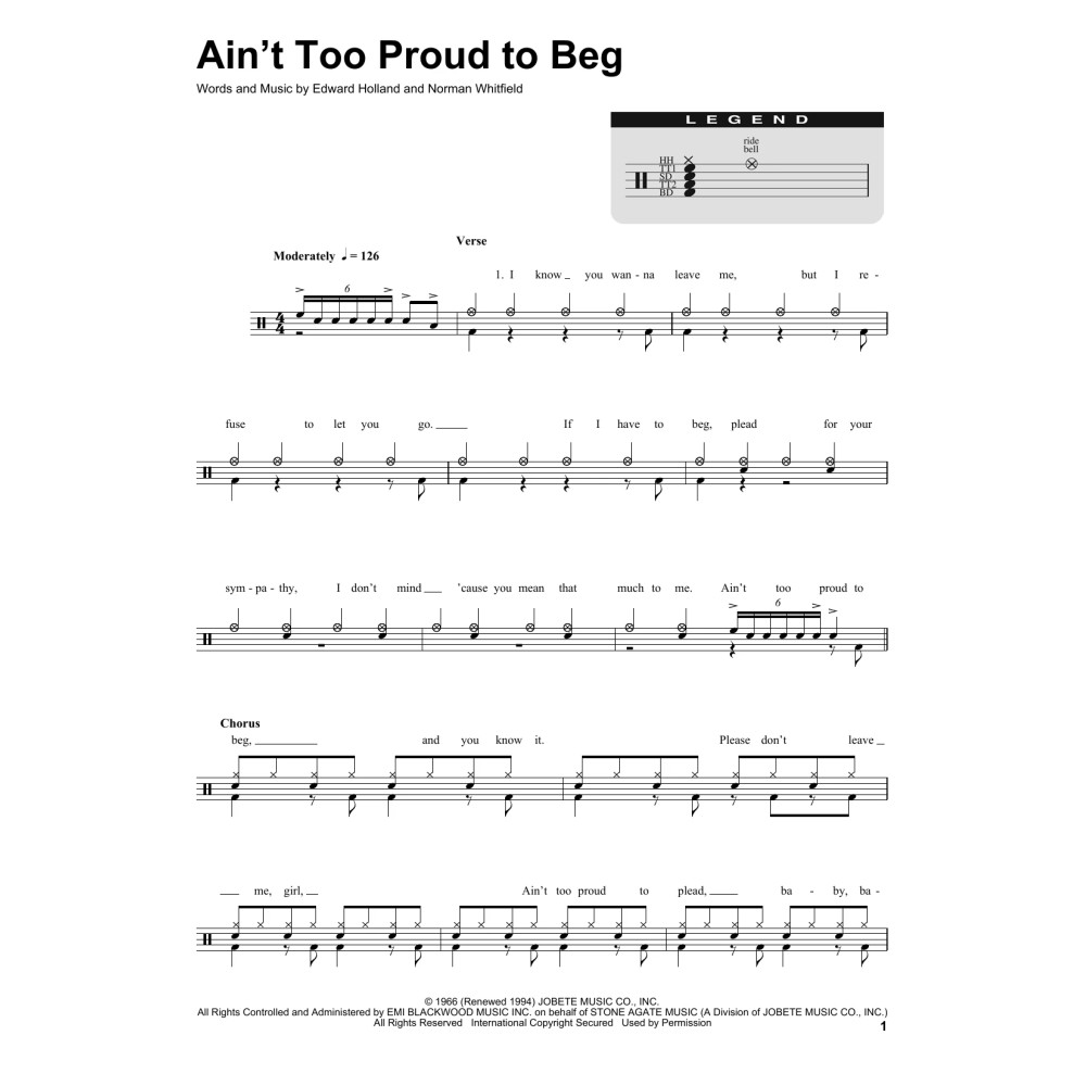 Ain't Too Proud To Beg